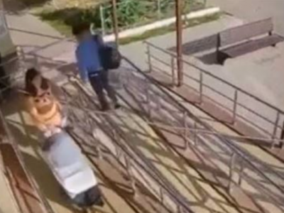 Шымкентте лифтіде балалы әйелді зорламақ болған күдікті ұсталды (ВИДЕО)