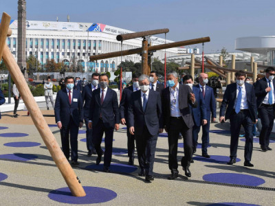Мемлекет басшысы Республика алаңындағы «Алмалы» демалыс аумағына барды