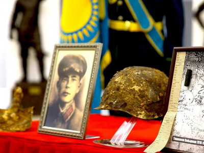 Соғыста қаза тапқан жауынгерлер сүйегі Украинадан елге жеткізілді
