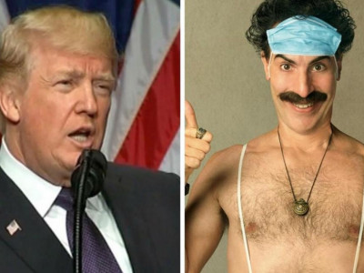 Жексұрын: Трамп Борат жайлы ойын ашып айтты
