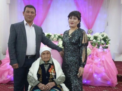 102 жастағы әже бүгін туған күнін атап өтті