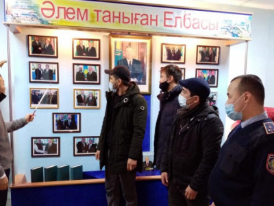 Жазасын өтеушілер мұражайға экскурсия жасады