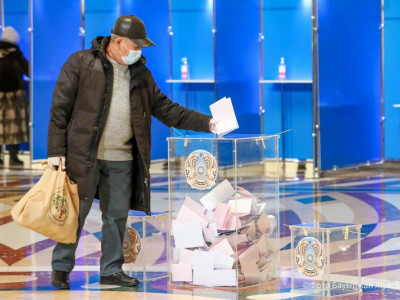 Сағат 14.00-дегі жағдай бойынша cайлаушылардың 43,9 пайызы дауыс берді