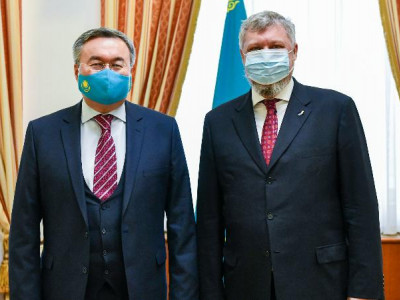 СІМ Түркия мен Украинаның Қазақстандағы елшілерін қабылдады