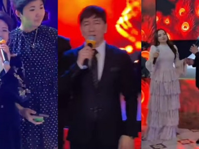 Роза Рымбаева, Сәкен Майғазиев, Жазира мен Жанболат: Әншілер кімнің тойында жүр - видео