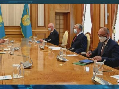  МЕМЛЕКЕТ БАСШЫСЫ РЕСЕЙДІҢ АСТРАХАН ОБЛЫСЫНЫҢ ГУБЕРНАТОРЫН ҚАБЫЛДАДЫ