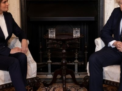 Ұлыбритания премьер-министрі Борис Джонсон Светлана Тихановскаямен кездесті