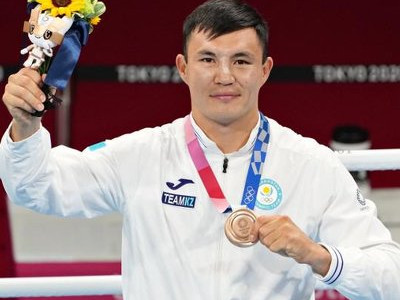 Қамшыбек Қоңқабаевқа Олимпиада ойындарының қола жүлдесі табысталды