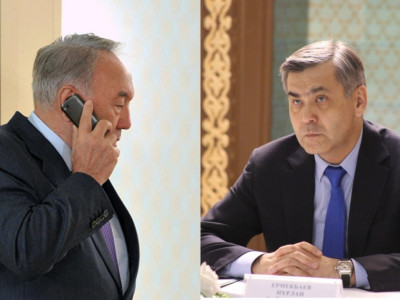 Назарбаев Ермекбаевқа қоңырау шалды