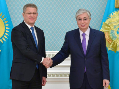 Президент Башқұртстан Республикасының басшысын қабылдады