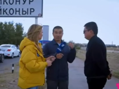“Первый канал” журналисінің Байқоңырда түсірілген репортажы желіні жарды (видео)