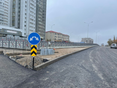 Рысқұлов көшесінің жолайрықтағы бөлігі ашылады