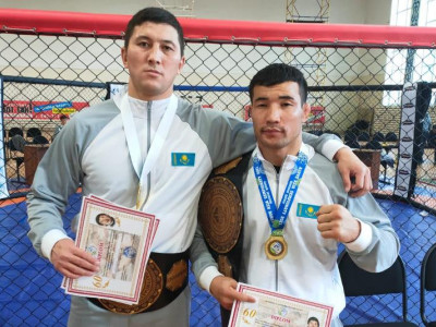 Ақтөбелік полицейлер жекпе-жектен Азия чемпионы атанды