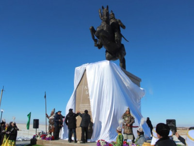 Алматы облысында Алдияр батырдың ескерткіші бой көтерді