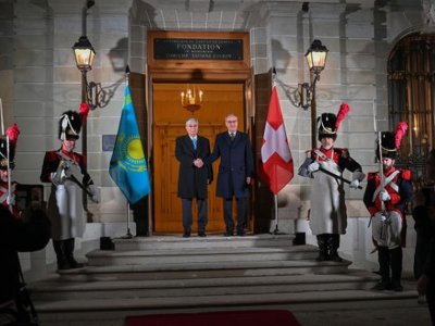 Тоқаев Швейцария Президентімен келіссөз жүргізді