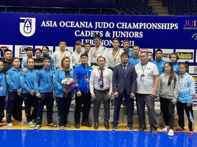 Дзюдодан Азия чемпионатында жасөспірімдер 4 күміс медаль жеңіп алды