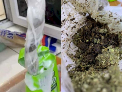 Алматыда сусабынның ішіне салынған есірткіні тергеу изолятына алып өтпек болған
