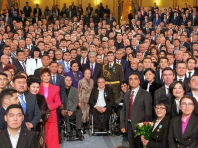 Бірқатар алматылық мемлекеттік наградалармен марапатталды