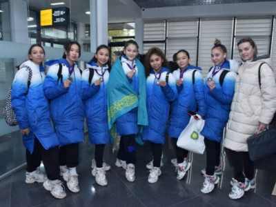 Шымкенттік көркем гимнастшылар әлем чемпионатында қола жүлдегер атанды