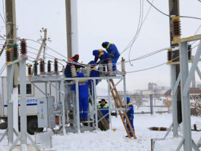 Жаңатас қаласына электр энергиясы берілді