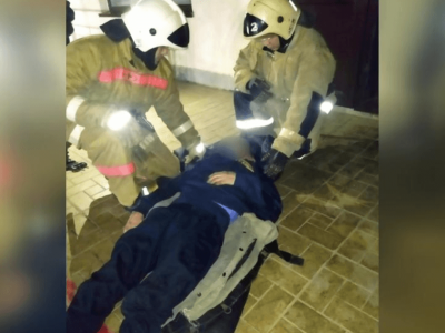 Оралда өртенген мектептің күзетшісі ауыр халде ауруханада жатыр