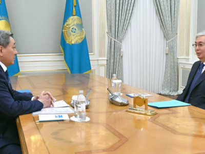 Президент «Ардагерлер ұйымы» республикалық қоғамдық бірлестігінің төрағасын қабылдады