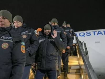 Қазақстандық құтқарушылардың тағы бір тобы Түркиядан оралды