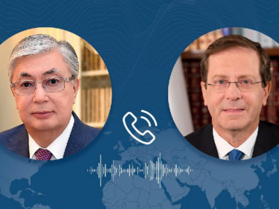 Мемлекет басшысы Израиль Президенті Ицхак Герцогпен телефон арқылы сөйлесті