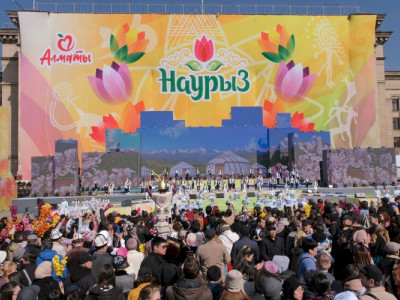 Алматыда Наурыз мерекесі тойланып жатыр