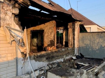 Түркістанда жеменшік үйде жарылыс болды