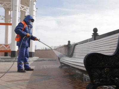 Елордада санитарлық тазалық жұмысы басталды
