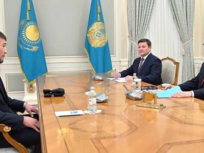 Президент Шавкат Рахмоновты қабылдады