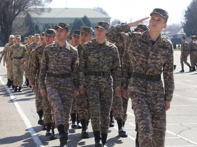 Алматыда курсантарды әскери-спорттық ойындарға іріктеу басталды