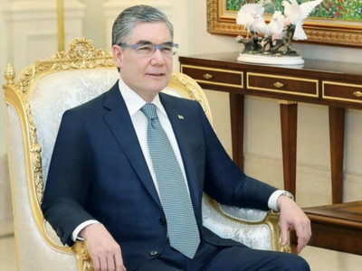 Президент Гурбангулы Бердімұхамедовке көңіл айту жеделхатын жолдады