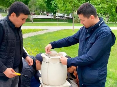  Шымкентте ауызсу бұрқақтары қайта іске қосылды 