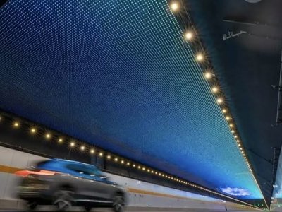 Су астындағы автомобиль туннелі ашылды