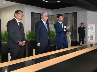Президент Алматы қаласының қоғамдық көлік жүйесімен танысты
