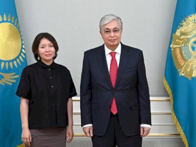 Тоқаев Самал Еслямованы қабылдады