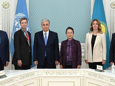 Президент БҰҰ делегациясын қабылдады