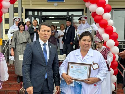 Алматы облысында жаңа дәрігерлік амбулатория қолданысқа берілді