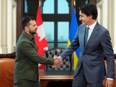 Зеленский Канада парламентінде сөз сөйледі. Оттава Украинаға Leopard танкілерін уәде етті