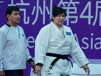 Дзюдошы Зарина Райфова Азия пара ойындарының күміс жүлдегері атанды