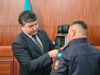 Құтқарушыларға құрмет көрсетілді