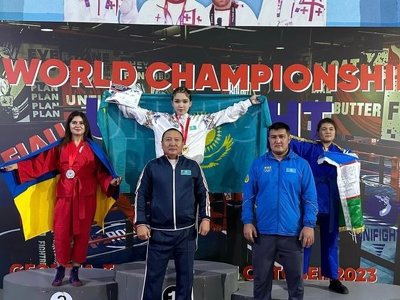 Түркістан: Арыстық спортшылар әлем чемпионы атанды