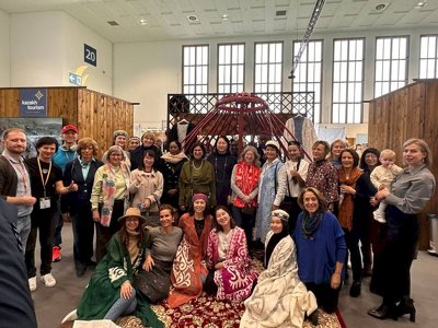 BERLIN BAZAAR-2023 көрмесінде қазақ мәдениеті мен қолөнеріне тәнті болды