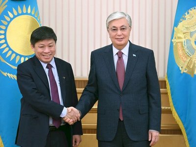 Мемлекет басшысы SOVICO Group компаниясының басқарма төрағасын қабылдады