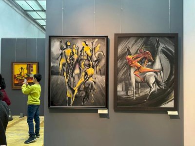 «Бұл – менің әлемім» дейді суретші