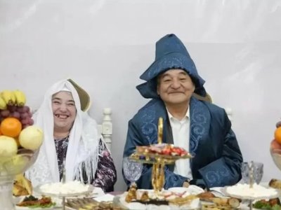 Шымкенттегі қарттар үйінде танысқан екі қария үйленді