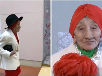 Елордалық 95 жастағы сәнқой әже жұртты таңғалдырды