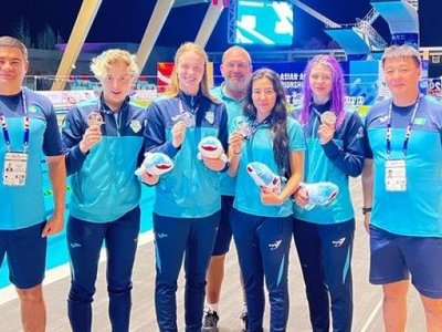 Түркістан: Жүзуден Азия чемпионатында қоржынға күміс...